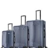 DUKAP Stratos Lightweight Hardside Spinner 3pc Set Home 1 DUKAP Stratos Lightweight Hardside Spinner 3pc Set Home -Luggage Storage Store 1040125460 RLLD 1