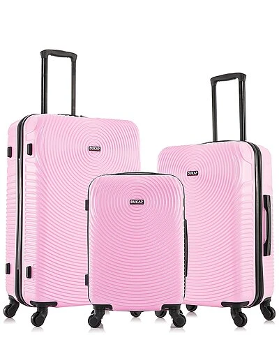DUKAP Inception Lightweight Hardside Spinner 3 Piece Set Home 3 DUKAP Inception Lightweight Hardside Spinner 3 Piece Set Home