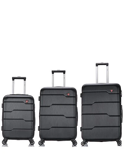 DUKAP Rodez Lightweight Hardside 3pc Set Home 3 DUKAP Rodez Lightweight Hardside 3pc Set Home