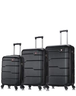 DUKAP Rodez Lightweight Hardside 3pc Set Home 8 DUKAP Rodez Lightweight Hardside 3pc Set Home -Luggage Storage Store 1040307241 RLLD 2