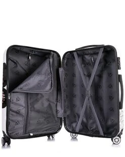 Butterfly Print Hardside Luggage 24in Home 9 Butterfly Print Hardside Luggage 24in Home -Luggage Storage Store 1040307252 RLLD 4