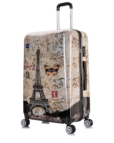 Paris Prints Lightweight Hardside Spinner 28 Inch Home 4 Paris Prints Lightweight Hardside Spinner 28 Inch Home - Image 2