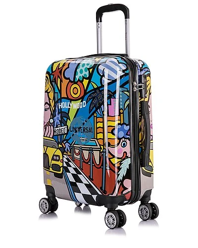 Hollywood Prints Lightweight Hardside Spinner Home 4 Hollywood Prints Lightweight Hardside Spinner Home - Image 2