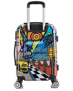 Hollywood Prints Lightweight Hardside Spinner Home 8 Hollywood Prints Lightweight Hardside Spinner Home -Luggage Storage Store 1040423124 RLLD 3