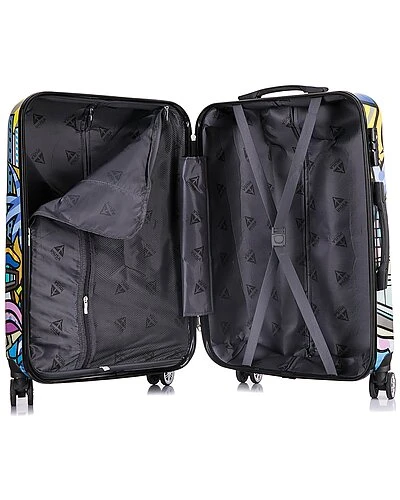 Hollywood Prints Lightweight Hardside Spinner Home 6 Hollywood Prints Lightweight Hardside Spinner Home - Image 4