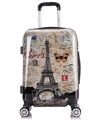 Paris Prints Lightweight Hardside Spinner 20 Inch Home 3 Paris Prints Lightweight Hardside Spinner 20 Inch Home