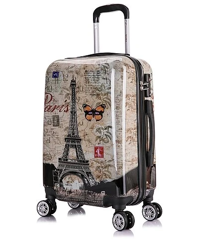Paris Prints Lightweight Hardside Spinner 20 Inch Home 4 Paris Prints Lightweight Hardside Spinner 20 Inch Home - Image 2