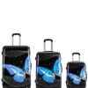 Black Butterfly Prints Lightweight Hardside Spinner Home 2 Black Butterfly Prints Lightweight Hardside Spinner Home -Luggage Storage Store 1040423127 RLLD 1