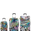 Cities Prints Lightweight Hardside Spinner 3pc Set Home 1 Cities Prints Lightweight Hardside Spinner 3pc Set Home -Luggage Storage Store 1040423129 RLLD 1