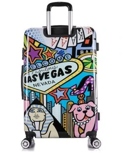 Cities Prints Lightweight Hardside Spinner 3pc Set Home 8 Cities Prints Lightweight Hardside Spinner 3pc Set Home -Luggage Storage Store 1040423129 RLLD 3