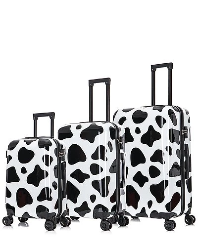 Prints Lightweight Hardside Spinner 3pc Set Home 4 Prints Lightweight Hardside Spinner 3pc Set Home - Image 2