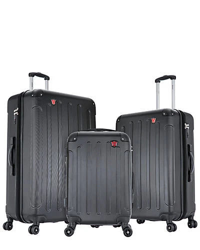 DUKAP 3pc Hard-Side Luggage Set With USB Port Home 3 DUKAP 3pc Hard-Side Luggage Set With USB Port Home