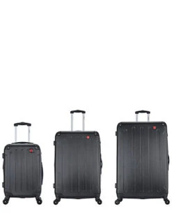 DUKAP 3pc Hard-Side Luggage Set With USB Port Home 7 DUKAP 3pc Hard-Side Luggage Set With USB Port Home -Luggage Storage Store 1040534770 RLLD 2