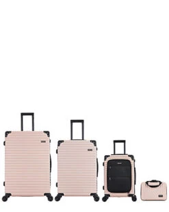 DUKAP 4pc Luggage Set Home 8 DUKAP 4pc Luggage Set Home -Luggage Storage Store 1040534800 RLLD 2