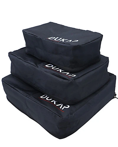 DUKAP Softside 3pc Packing Organizers Home 4 DUKAP Softside 3pc Packing Organizers Home - Image 2