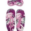 Ballerina Slippers And Eyemask In Camouflage Design Home -Luggage Storage Store 1111518665 RLLD 1