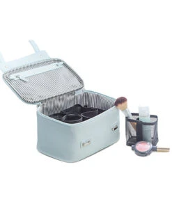 Leatherette Travel Make Up Case Home