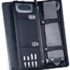 Ballistic Black Travel Tie Case Home