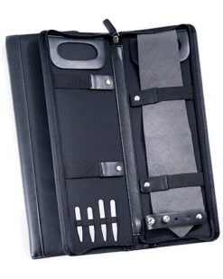 Ballistic Black Travel Tie Case Home