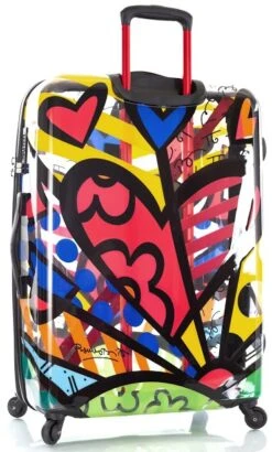 Britto By Heys "A New Day" 30" Hardside Transparent Spinner Case -Luggage Storage Store britto by heys a new day 30 hardside spinner case 124