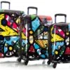 Britto By Heys "Butterfly" 3-Piece Transparent Luggage Set 2 Britto By Heys "Butterfly" 3-Piece Transparent Luggage Set -Luggage Storage Store britto by heys butterfly 3 piece translucent luggage set 52