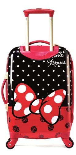 Disney Minnie Mouse Red Bow Hardside 2-Piece Luggage Set -Luggage Storage Store disney minnie mouse red bow hardside 2 piece luggage set 106