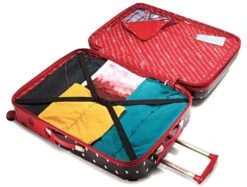 Disney Minnie Mouse Red Bow Hardside 2-Piece Luggage Set -Luggage Storage Store disney minnie mouse red bow hardside 2 piece luggage set 114