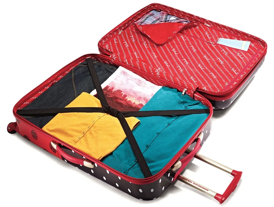 Disney Minnie Mouse Red Bow Hardside 28" Spinner 4 Disney Minnie Mouse Red Bow Hardside 28" Spinner - Image 2