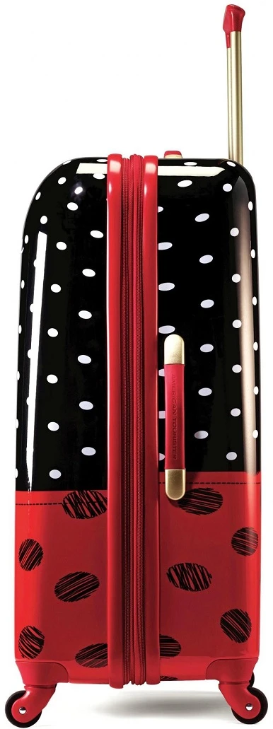 Disney Minnie Mouse Red Bow Hardside 28" Spinner 5 Disney Minnie Mouse Red Bow Hardside 28" Spinner - Image 3