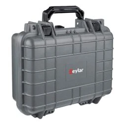 Eylar Compact 13.4 In. Protective Case With Foam -Luggage Storage Store eylar sa00001 case gray upright