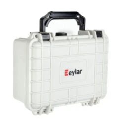 Eylar Extra Small 8 In. Protective Case With Foam -Luggage Storage Store eylar sa00011 case polar white upright