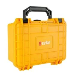 Eylar Extra Small 8 In. Protective Case With Foam -Luggage Storage Store eylar sa00011 case yellow upright