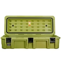 Eylar SR-110 Long Crossover Off-Road Cargo Case -Luggage Storage Store eylar sr00003 case od green open