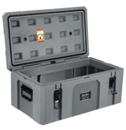 Eylar SRC-50 Medium Crossover Transport Cargo Case 12 Eylar SRC-50 Medium Crossover Transport Cargo Case -Luggage Storage Store eylar sr00005 case gray open