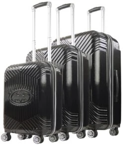 Ful DC Comics Batman 3-Piece Luggage Set
