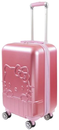 Ful Hello Kitty 21" Expandable Carry-On Spinner -Luggage Storage Store ful hello kitty 21 expandable carry on spinner 80