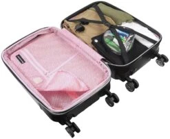 Ful Hello Kitty 21" Expandable Carry-On Spinner -Luggage Storage Store ful hello kitty 21 expandable carry on spinner 82