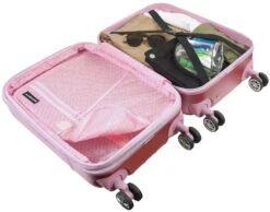 Ful Hello Kitty 21" Expandable Carry-On Spinner -Luggage Storage Store ful hello kitty 21 expandable carry on spinner 84