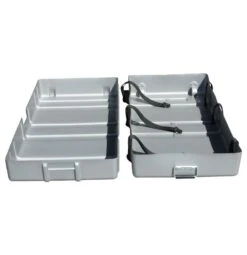 Bel-Air OLE4422 Trade Show Transport Case W/ Empty Interior -Luggage Storage Store ole case open 1