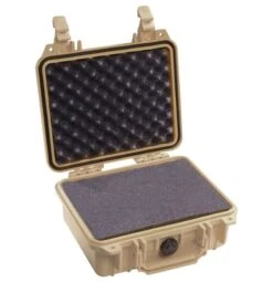 Pelican 1200 Small Carrying Case With Pick N Pluck Foam -Luggage Storage Store pelican 1200 foam tan