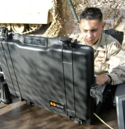 Pelican 1495NF Laptop Case With Empty Interior Fits Up To 17 In. Laptops -Luggage Storage Store pelican 1495 app shot military