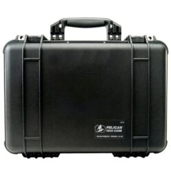 Pelican 1500NF Medium Carrying Case With Empty Interior 9 Pelican 1500NF Medium Carrying Case With Empty Interior -Luggage Storage Store pelican 1500 closed black 1
