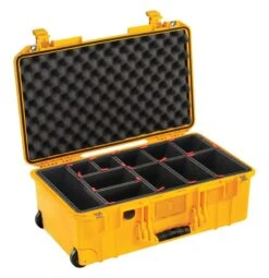 Pelican 1535 Air Wheeled Case With TrekPak Divider System -Luggage Storage Store pelican 1535air trekpak yellow
