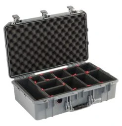 Pelican 1555 Air Case With TrekPak Divider System 9 Pelican 1555 Air Case With TrekPak Divider System -Luggage Storage Store pelican 1555air trekpak silver