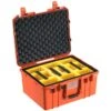 Pelican 1557 Air Case With Padded Dividers -Luggage Storage Store pelican 1557air dividers orange