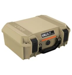Pelican V200WF Vault Medium Equipment Case With Foam 10 Pelican V200WF Vault Medium Equipment Case With Foam -Luggage Storage Store pelican v200 tan closed right
