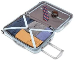 Samsonite Freeform 21" Carry-On Spinner -Luggage Storage Store samsonite freeform 21 carry on spinner 295