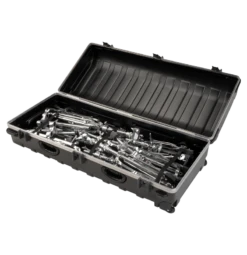 SKB H5020W Rail Pack Utility Case W/ Wheels 12 SKB H5020W Rail Pack Utility Case W/ Wheels -Luggage Storage Store skb 1skb h5020w open left stands