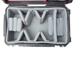 SKB ISeries 3i 2213-12 Wheeled Shipping Case W/ Think Tank Dividers -Luggage Storage Store skb 3i 2213 12b dividers upclose empty
