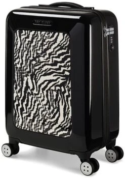 Ted Baker Luggage Take Flight Zebra Small Hardside Spinner